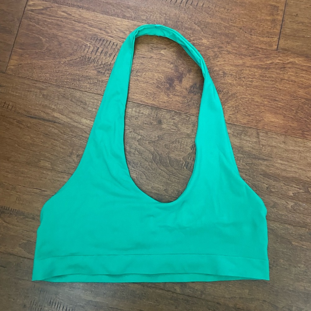 Free People Green Bralette Top
